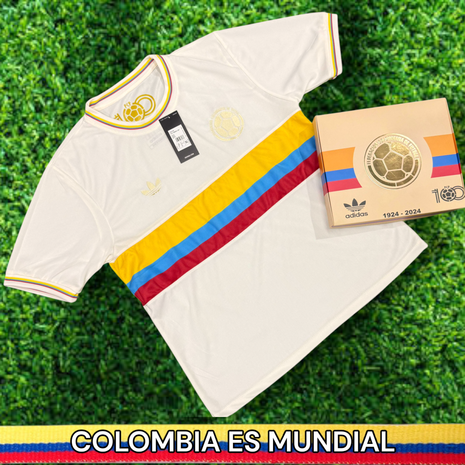 ¡Últimas Piezas! Camiseta Colombia 100 Años | Súper Promo🌟