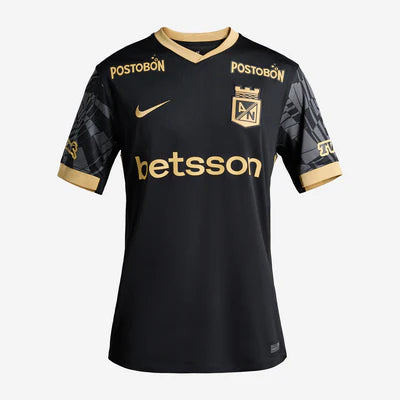 Camiseta Atlético Nacional Negra 2025