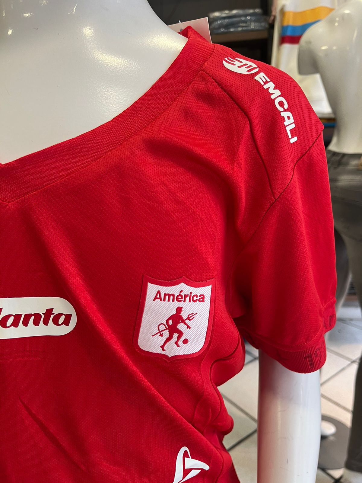 Conjunto Camiseta + Calções América de Cali para Niños
