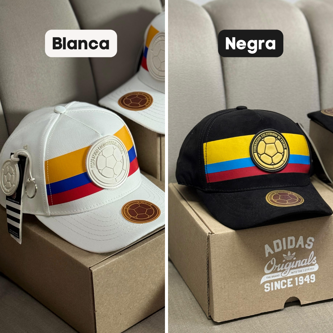 Gorra Colombia 100 años - Blanca o Negra